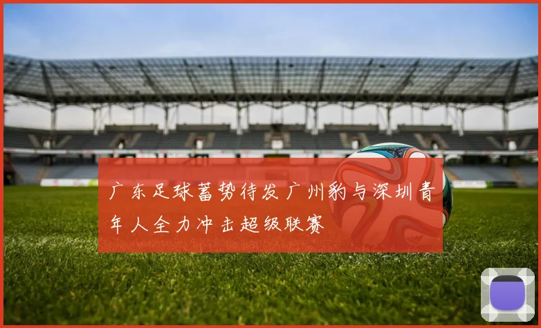 广东足球蓄势待发广州豹与深圳青年人全力冲击超级联赛